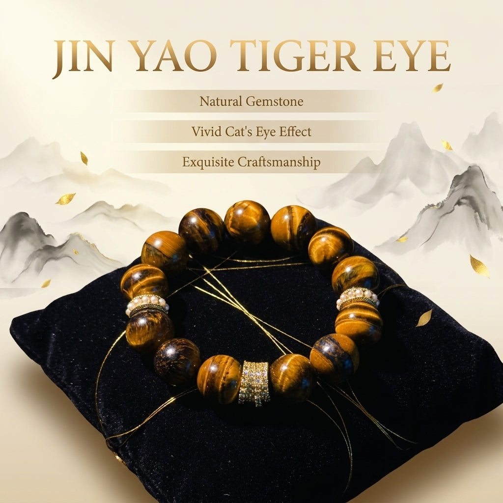 "Courageous Eye" Tiger's Eye Bracelet