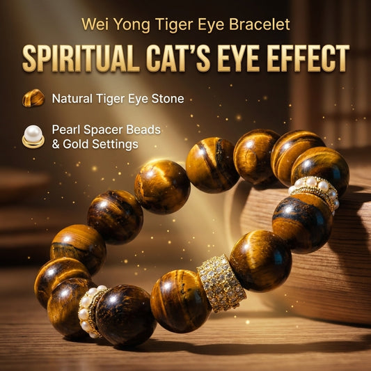 "Courageous Eye" Tiger's Eye Bracelet