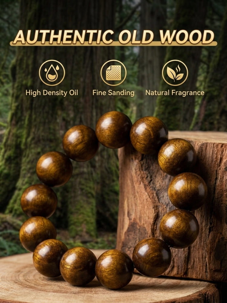 This is a gloomy gold thread camphor wood hand skewer (yellow-2.0).