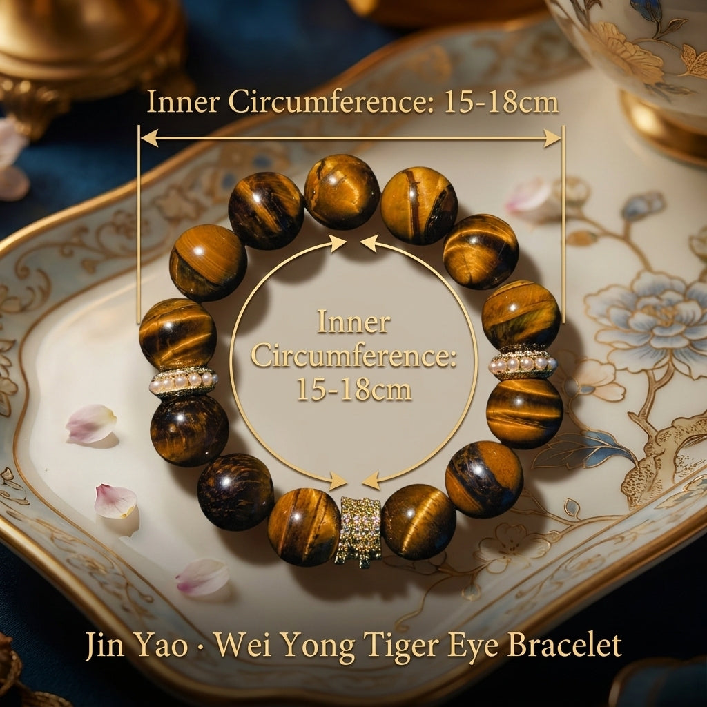 "Courageous Eye" Tiger's Eye Bracelet