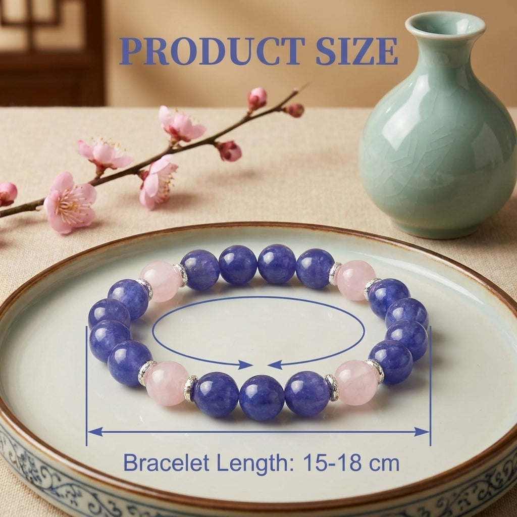 "Rainbow Energy Bottle" Natural Multi-Stone Bracelet