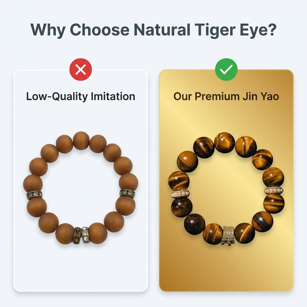 "Courageous Eye" Tiger's Eye Bracelet